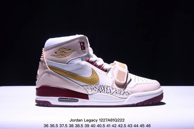 Air Jordan Legacy 312 蛇年限定乔丹篮球鞋系列 号称 “最强三合一” 的 Jordan Legacy 312，自然有着杂交结合的设计，它的名