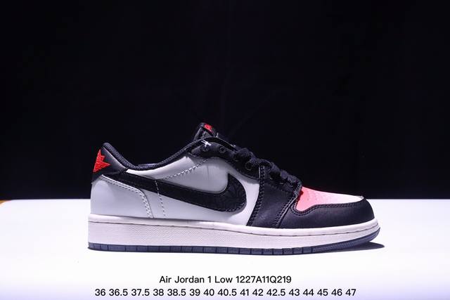 真标半码 耐克nike Air Jordan 1 Low Aj1乔丹一代低帮经典复古文化休闲运动篮球鞋 Xm1227Q219