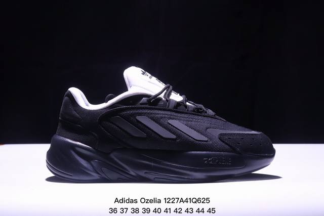 Adidas Ozelia 阿迪达斯三叶草休闲减震跑步鞋 织物材质运动鞋 真标 Size:36-45码 Xm1227Q625