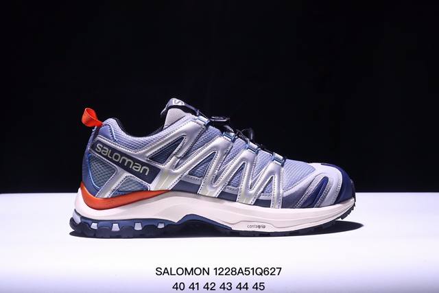 Salomon萨洛蒙 Xa Pro 3D Adv 户外运动 网布减震防滑包裹性支撑 低帮 休闲跑步鞋 Xm1228Q627