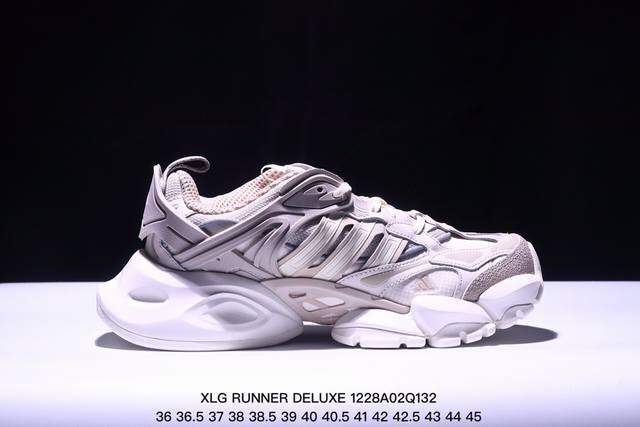 公司级阿迪达斯adidas Xlg Runner Deluxe 系列低帮老爹风增高复古中性休闲运动慢跑鞋 货号:Jp0577 Size:36 36.5 37 3