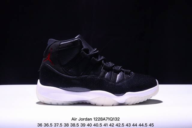 公司级air Jordan Aj11 Low 72-10 大魔王 原楦原档案数据开模打造 原厂中底拉帮钢印 原厂漆皮 防冻不开裂 头层皮料 原装鞋撑 水晶大底正