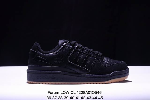 阿迪达斯adidas Forum Low Cl 三叶草低帮经典魔术贴复古板鞋 货号:Fy7999 码数：36 37 38 39 40 41 42 43 44 4