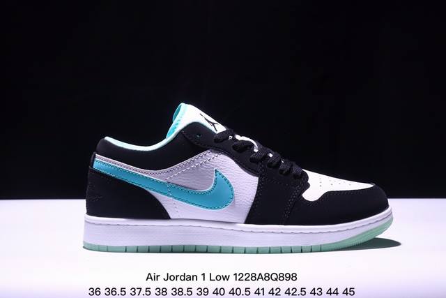 公司级nike Air Jordan 1 Low Aj1乔1低帮休闲板鞋 同步官方配色 官方货号:554725-113 尺码:36-45半 Xm1228Q898