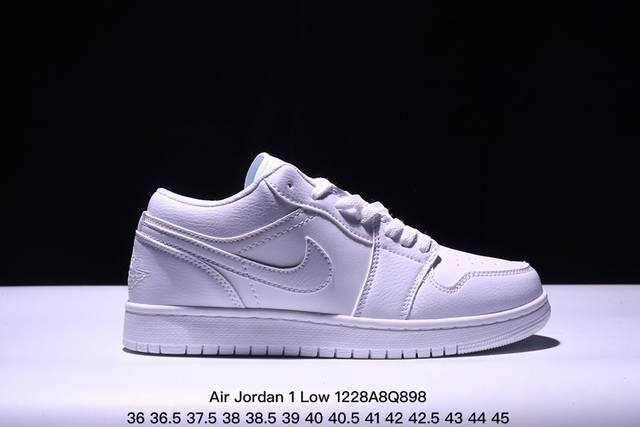 公司级nike Air Jordan 1 Low Aj1乔1低帮休闲板鞋 同步官方配色 官方货号:554725-113 尺码:36-45半 Xm1228Q898