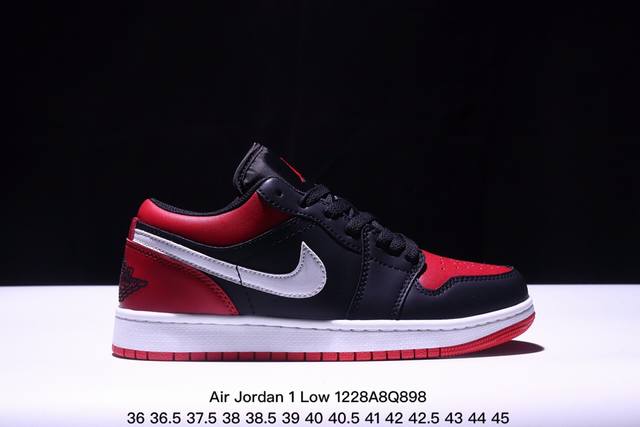 公司级nike Air Jordan 1 Low Aj1乔1低帮休闲板鞋 同步官方配色 官方货号:554725-113 尺码:36-45半 Xm1228Q898