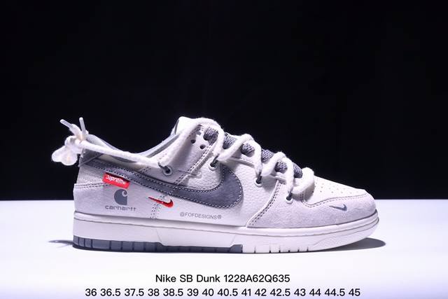 海外爆款限量发售！公司级 Nike Sb Dunk Low“北面系列 涂鸦灰勾” 周年高端定制 低帮休闲板鞋 定制鞋盒 大厂纯原品质出货 超高清洁度 皮料切割干