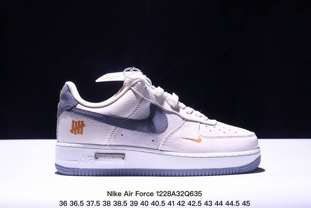 海外限量发售！公司级nike Air Force 1 '07 Low “北面联名--蓝勾小标”空军一号 低帮 运动鞋 休闲鞋 折边针车 工艺难度大 原楦头原纸板