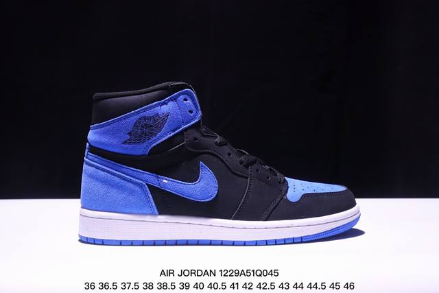 Nike Air Jordan 1 Retro High Og 耐克 Aj1代迈克尔 乔丹高帮经典复古百搭休闲文化运动篮球鞋 货号:555088 尺码:36-4