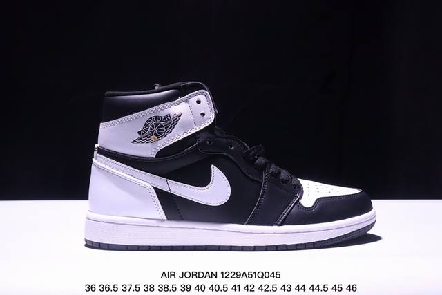 Nike Air Jordan 1 Retro High Og 耐克 Aj1代迈克尔 乔丹高帮经典复古百搭休闲文化运动篮球鞋 货号:555088 尺码:36-4