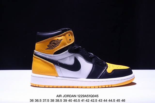 Nike Air Jordan 1 Retro High Og 耐克 Aj1代迈克尔 乔丹高帮经典复古百搭休闲文化运动篮球鞋 货号:555088 尺码:36-4