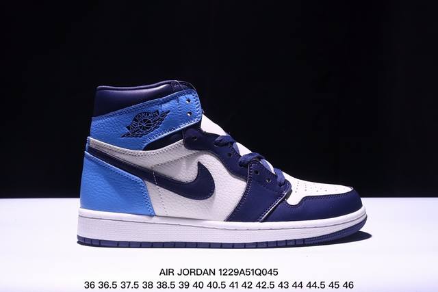 Nike Air Jordan 1 Retro High Og 耐克 Aj1代迈克尔 乔丹高帮经典复古百搭休闲文化运动篮球鞋 货号:555088 尺码:36-4