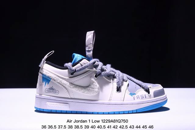 耐克 乔丹air Jordan 1 Low Aj1 乔1 乔丹1代aj1 解构绑带 双鞋带 低帮复古文化休闲运动篮球鞋。该鞋款从 1985 年元年款汲取设计灵感