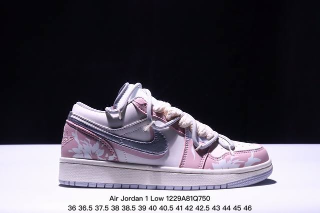 耐克 乔丹air Jordan 1 Low Aj1 乔1 乔丹1代aj1 解构绑带 双鞋带 低帮复古文化休闲运动篮球鞋。该鞋款从 1985 年元年款汲取设计灵感