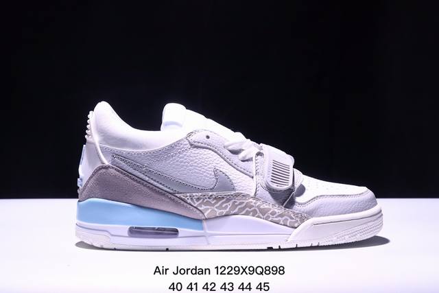 真标nike Air Jordan Legacy 312 Low耐克乔丹三合一混合版本低帮文化休闲运动篮球鞋 货号:Cd7069-141 尺码:40-45 Xm