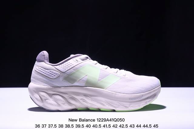 New Balance Nb Fresh Foam Evoz V2舒适耐磨低帮跑步鞋 纯原版本 受到fresh Foam1080舒适骑行的启发 Evozv2男士