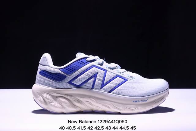 New Balance Nb Fresh Foam Evoz V2舒适耐磨低帮跑步鞋 纯原版本 受到fresh Foam1080舒适骑行的启发 Evozv2男士