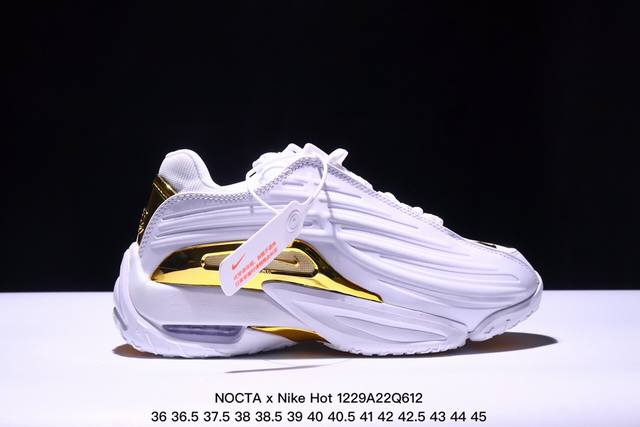 公司级nocta X Nike Hot Step2 耐克 耐磨透气低帮 生活休闲鞋 货号:Dz7293- 尺码:36 36.5 37.5 38 38.5 39