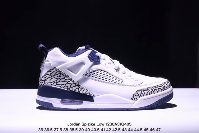 Jordan Spizike Low Cny Aj 乔丹合体元素 龙年限定 文化休闲板鞋 #整双鞋在 Air Jordan 5 Low 廓形的基础上，通过加入