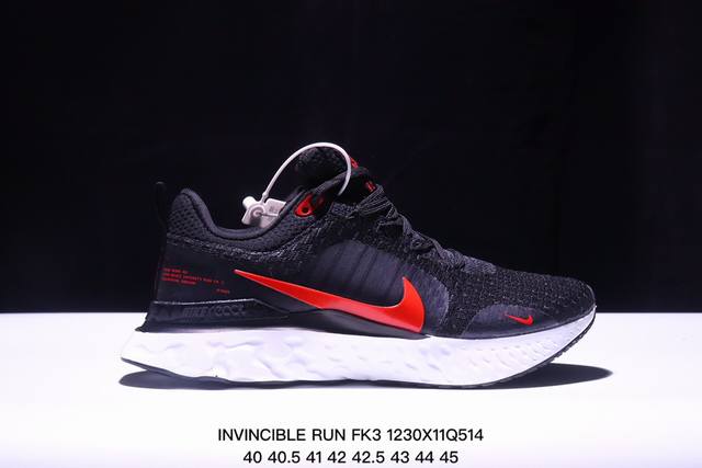 Nike耐克zoom×Invincible Run Fk3男女马拉松跑步鞋 Dz3025 001 尺码：36～45带半码 Xm1230Q514