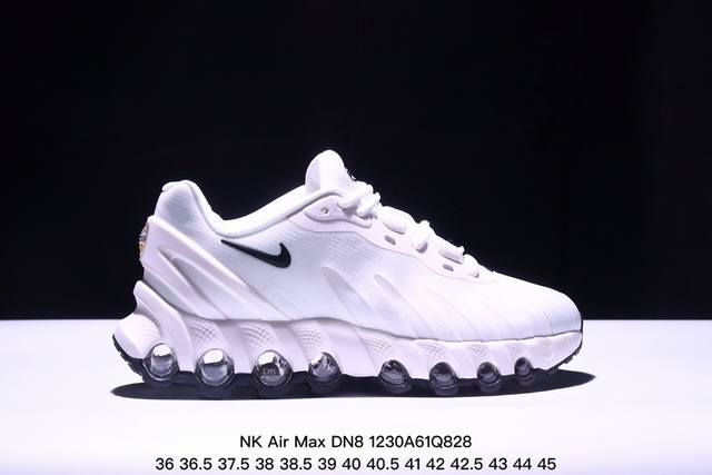 公司级nk Air Max Dn8 复古减震气垫跑鞋 经典重温 外单专供大厂出品 品质稳定 一百余色 终端操作 鞋款设计灵感源于人体构造 中底设计基于人体的脊柱