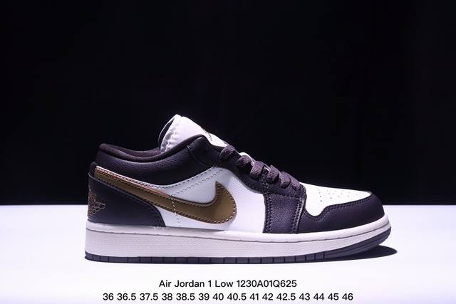 真标耐克nike Wmns Air Jordan 1 Low Aj1乔丹一代低帮经典复古文化休闲运动篮球鞋 货号:553558-412 尺码:36 36.5 3