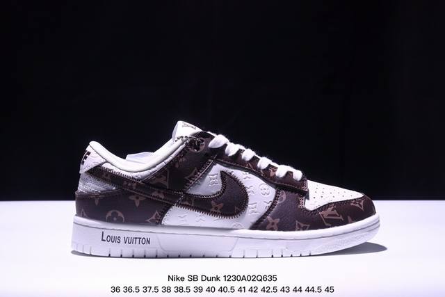 海外爆款限量发售！公司级 Nike Sb Dunk Low“斯图西联名 弹幕藏蓝勾” 周年高端定制 低帮休闲板鞋 定制鞋盒 大厂纯原品质出货 超高清洁度 皮料切