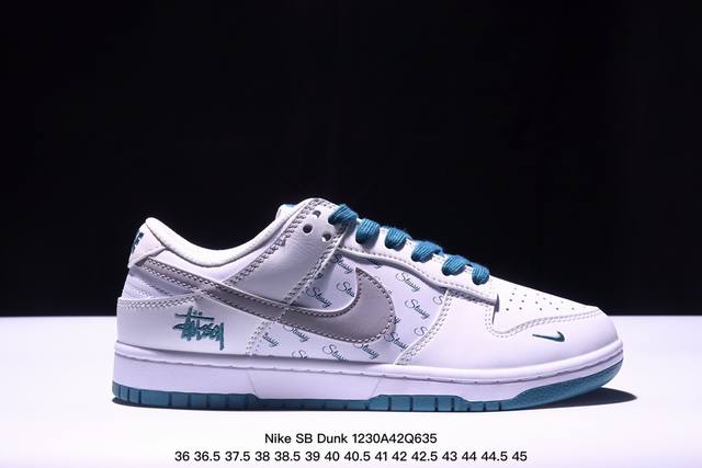 海外爆款限量发售！公司级 Nike Sb Dunk Low“ Supreme联名” 周年高端定制 低帮休闲板鞋 定制鞋盒 大厂纯原品质出货 超高清洁度 皮料切割