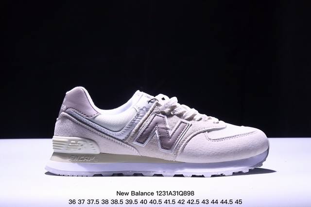 真标nb New Balance 574系列新百伦经典复休古闲运动板鞋采台用湾进口猪八制作 3层合组底大私模双重密度revlite缓震中底效果 货号:Wl574