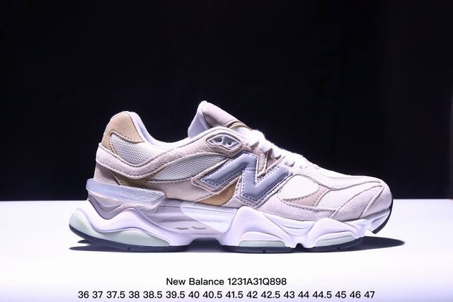 公司级joe Freshgoods X New Balance Nb9060 联名款 复古休闲运动慢跑鞋 鞋款灵感源自设计师本人对夏日的怀日回忆。鞋面大身由空间