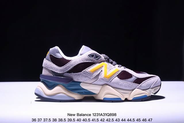 公司级joe Freshgoods X New Balance Nb9060 联名款 复古休闲运动慢跑鞋 鞋款灵感源自设计师本人对夏日的怀日回忆。鞋面大身由空间