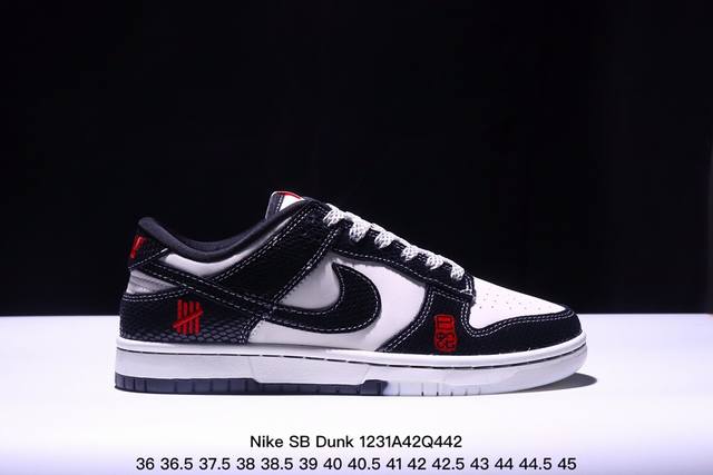 海外爆款限量发售！公司级 Nike Sb Dunk Low“ 蛇年限定 ” 周年高端定制 低帮休闲板鞋 定制鞋盒 大厂纯原品质出货 超高清洁度 皮料切割干净无任