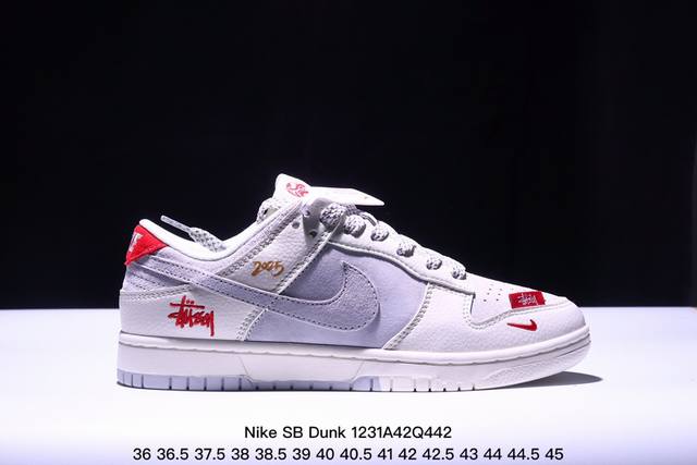 海外爆款限量发售！公司级 Nike Sb Dunk Low“ 蛇年限定 ” 周年高端定制 低帮休闲板鞋 定制鞋盒 大厂纯原品质出货 超高清洁度 皮料切割干净无任