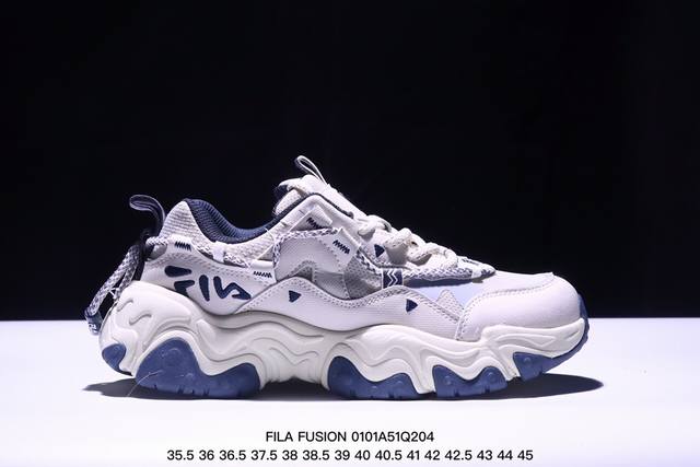 Fila Fusion斐乐 T12W145107Fss秋季新品街头运动休闲鞋！ 尺码：35.5～45带半码 Xm0101Q204