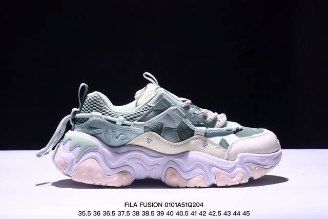 Fila Fusion斐乐 T12W145107Fss秋季新品街头运动休闲鞋！ 尺码：35.5～45带半码 Xm0101Q204