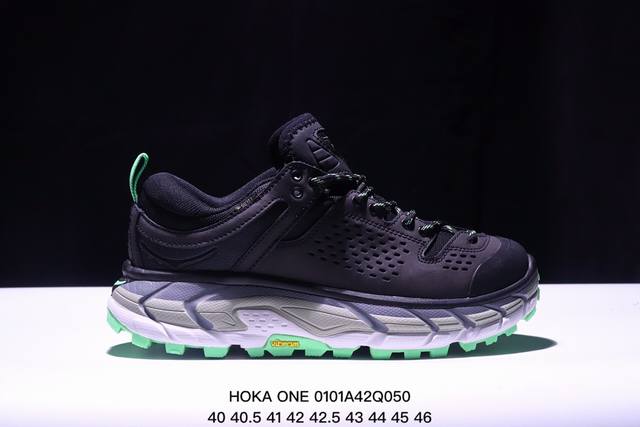 公司级hoka One One Tor Ultra Low 紫灰 托亚复古户外机能潮流功能鞋 上架实拍 #原楦原纸板开发 鞋子采用细腻头层牛皮革包围 内置全防水