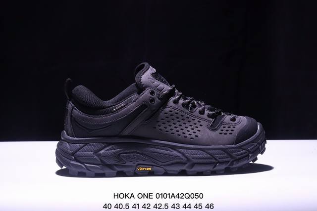 公司级hoka One One Tor Ultra Low 紫灰 托亚复古户外机能潮流功能鞋 上架实拍 #原楦原纸板开发 鞋子采用细腻头层牛皮革包围 内置全防水