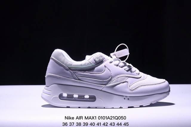 耐克 Nike Air Max1 Sp混合科技 透气后掌半气垫慢跑鞋 兼具非凡优质外观和出色穿着体验！性能出众的一双透气鞋面后置半掌气垫运动鞋。货号：Dc533