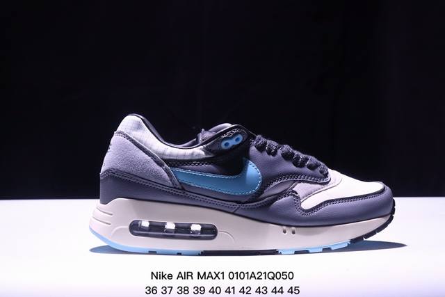 耐克 Nike Air Max1 Sp混合科技 透气后掌半气垫慢跑鞋 兼具非凡优质外观和出色穿着体验！性能出众的一双透气鞋面后置半掌气垫运动鞋。货号：Dc533