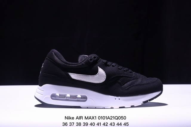 耐克 Nike Air Max1 Sp混合科技 透气后掌半气垫慢跑鞋 兼具非凡优质外观和出色穿着体验！性能出众的一双透气鞋面后置半掌气垫运动鞋。货号：Dc533