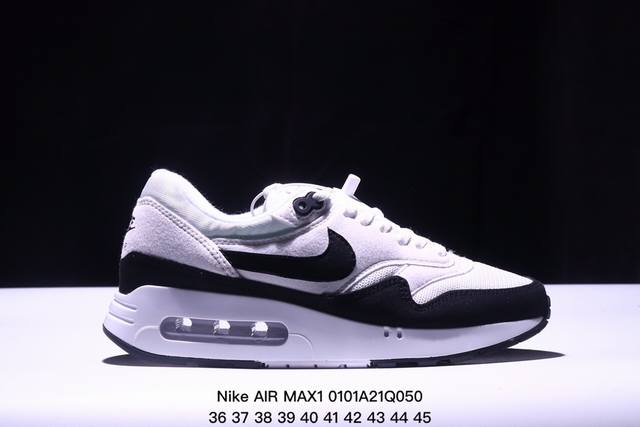 耐克 Nike Air Max1 Sp混合科技 透气后掌半气垫慢跑鞋 兼具非凡优质外观和出色穿着体验！性能出众的一双透气鞋面后置半掌气垫运动鞋。货号：Dc533