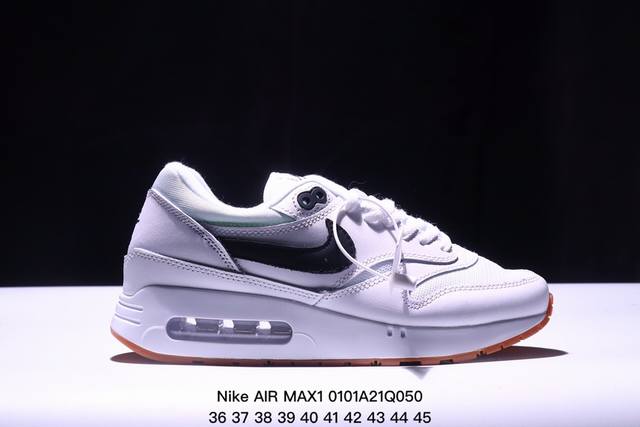 耐克 Nike Air Max1 Sp混合科技 透气后掌半气垫慢跑鞋 兼具非凡优质外观和出色穿着体验！性能出众的一双透气鞋面后置半掌气垫运动鞋。货号：Dc533