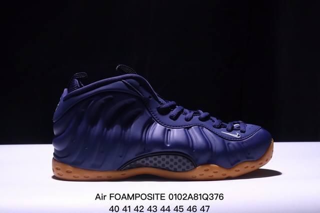 公司级耐克nike Wmns Air Foamposite Pro Nba球星安芬尼 哈达威签名喷泡一代中帮休闲运动文化篮球鞋 货号:314996-602 尺码