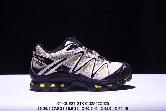 Salomon 萨洛蒙 Xt-Quest Gtx登山徒步鞋 474296 类型：男女鞋 码数：36 36.5 37.5 38 38.5 39 40 40.5 4