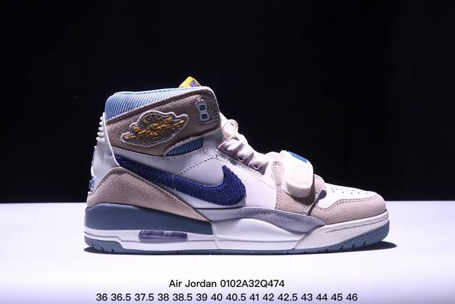 Air Jordan Legacy 312 乔丹篮球鞋系列 号称 “最强三合一” 的 Jordan Legacy 312，自然有着杂交结合的设计，它的名字就展现