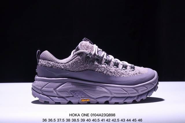 公司级hoka One One Tor Summit 休闲美观 低帮跑步鞋 原装轻量化材料 Fresh Foam超轻量中底 全部用料过3C认证 滚动平衡科技减少