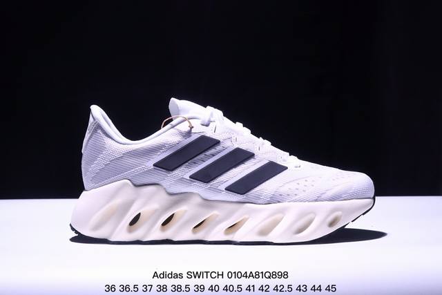 公司级阿迪adidas Switch Fwd M阿尔法系列 公司级真标真爆 休闲运动套脚慢跑鞋 德国continental马牌橡胶外底 升级爆米花 极具踩”屎“