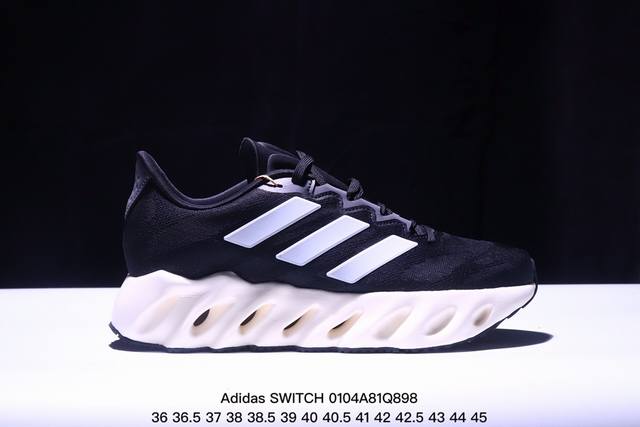 公司级阿迪adidas Switch Fwd M阿尔法系列 公司级真标真爆 休闲运动套脚慢跑鞋 德国continental马牌橡胶外底 升级爆米花 极具踩”屎“