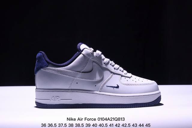 真标耐克nike Air Force 1 Low 空军一号低帮百搭休闲运动板鞋 柔软、弹性十足的缓震性能和出色的中底设计 横跨复古与现代的外型结合 造就出风靡全