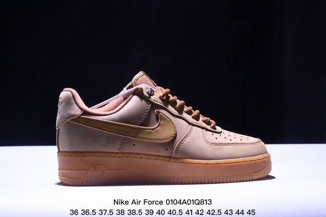 真标耐克nike Air Force 1 Low 空军一号低帮百搭休闲运动板鞋 柔软、弹性十足的缓震性能和出色的中底设计 横跨复古与现代的外型结合 造就出风靡全